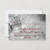 GARTEN DER VERLORENEN SCHADOWS / MAGIC BUTTERFLY U RSVP KARTE (Vorderseite)