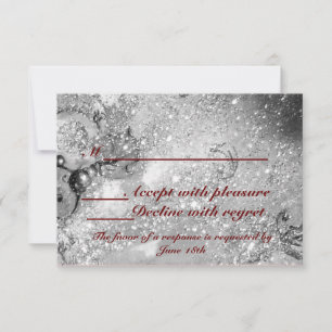 GARTEN DER VERLORENEN SCHADOWS / MAGIC BUTTERFLY U RSVP KARTE