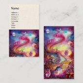 GARTEN DER VERLORENEN SCHADOWS / MAGIC TREPPEN ros Visitenkarte (Vorne/Hinten)