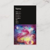 GARTEN DER VERLORENEN SCHADOWS / MAGIC TREPPEN ros Visitenkarte (Vorderseite)