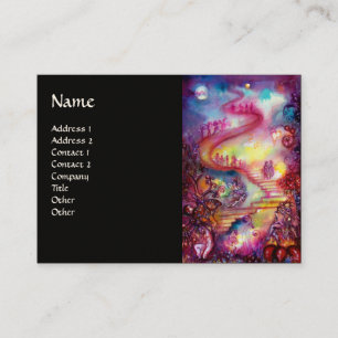 GARTEN DER VERLORENEN SCHADOWS / MAGIC TREPPEN ros Visitenkarte