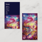 GARTEN DER VERLORENEN SCHADOWS / MAGIC TREPPEN ros Visitenkarte (Vorne/Hinten)