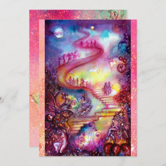 GARTEN DER VERLORENEN SCHADOWS / MYSTISCHEN TREPPE ANKÜNDIGUNG (Vorne/Hinten)