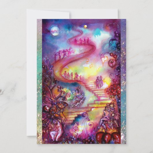 GARTEN DER VERLORENEN SCHADOWS / MYSTISCHEN TREPPE ANKÜNDIGUNG (Vorderseite)