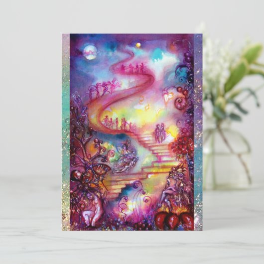 GARTEN DER VERLORENEN SCHADOWS / MYSTISCHEN TREPPE ANKÜNDIGUNG (Stehend Vorderseite)