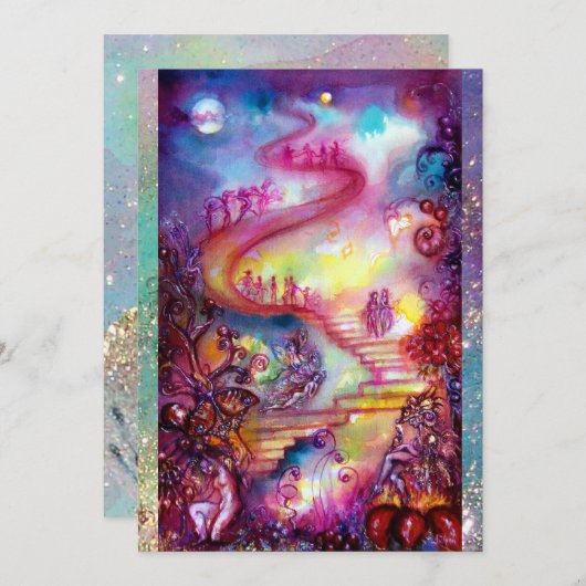 GARTEN DER VERLORENEN SCHADOWS / MYSTISCHEN TREPPE ANKÜNDIGUNG (Vorne/Hinten)