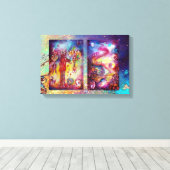 GARTEN DER VERLORENEN SCHADOWS / MYSTISCHEN TREPPE LEINWANDDRUCK (Insitu (Holzboden))