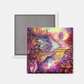 GARTEN DER VERLORENEN SCHADOWS / MYSTISCHEN TREPPE MAGNET (Vorderseite/Rückseite)