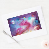 GARTEN DER VERLORENEN SCHADOWS / MYSTISCHEN TREPPE RECHTECKIGER AUFKLEBER (Umschlag)