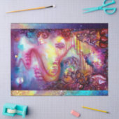 GARTEN DER VERLORENEN SCHADOWS / MYSTISCHEN TREPPE SEIDENPAPIER (Basteln)