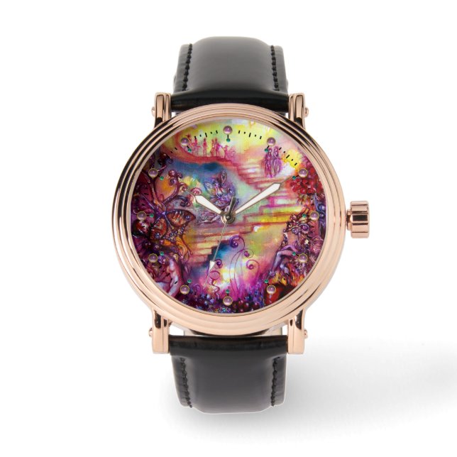 GARTEN DER VERLORENEN SCHADOWS/MYSTISCHEN TREPPEN ARMBANDUHR (Vorderseite)