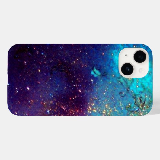 GARTEN DER VERLORENEN SCHATTEN - Blautürkis Case-Mate iPhone Hülle (Rückseite (Horizontal))