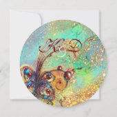 GARTEN DER VERLORENEN SCHATTEN / BUTTERFLY-MONOGRA EINLADUNG (Rückseite)