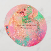 GARTEN DER VERLORENEN SCHATTEN / BUTTERFLY-MONOGRA EINLADUNG (Vorne/Hinten)