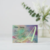 GARTEN DER VERLORENEN SCHATTEN - BUTTERFLY-MONOGRA VISITENKARTE (Stehend Vorderseite)