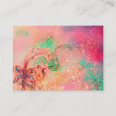 GARTEN DER VERLORENEN SCHATTEN - BUTTERFLY-MONOGRA VISITENKARTE (Rückseite)