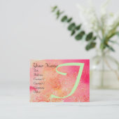 GARTEN DER VERLORENEN SCHATTEN - BUTTERFLY-MONOGRA VISITENKARTE (Stehend Vorderseite)