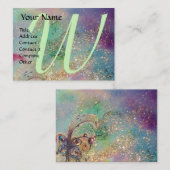 GARTEN DER VERLORENEN SCHATTEN - BUTTERFLY-MONOGRA VISITENKARTE (Vorne/Hinten)