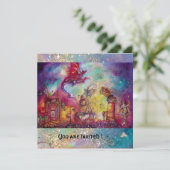 GARTEN DER VERLORENEN SCHATTEN - BUTTERFLY-PFLANZE EINLADUNG (Stehend Vorderseite)