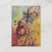 GARTEN DER VERLORENEN SCHATTEN - BUTTERFLY-PFLANZE VISITENKARTE (Rückseite)