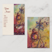 GARTEN DER VERLORENEN SCHATTEN - Detail Visitenkarte (Vorne/Hinten)