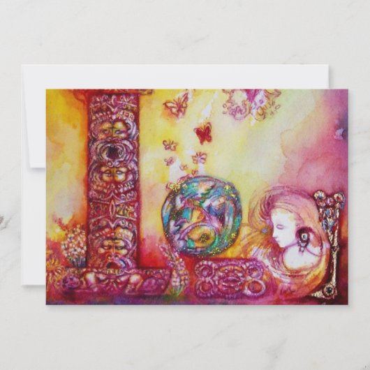 GARTEN DER VERLORENEN SCHATTEN, FAIRIEN UND SCHALT ANKÜNDIGUNG (Vorderseite)