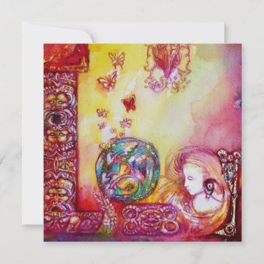 GARTEN DER VERLORENEN SCHATTEN, FAIRIEN UND SCHALT ANKÜNDIGUNG (Vorderseite)