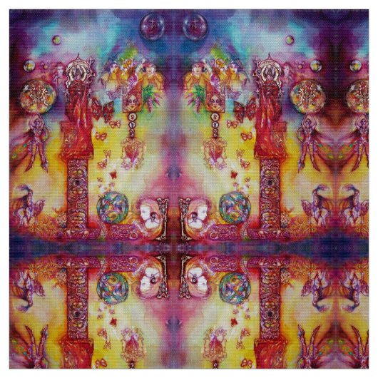 GARTEN DER VERLORENEN SCHATTEN, FAIRIEN UND SCHALT STOFF (Muster)