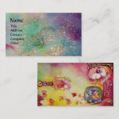 GARTEN DER VERLORENEN SCHATTEN/FAIRIEN UND SCHALTF VISITENKARTE (Vorne/Hinten)