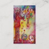 GARTEN DER VERLORENEN SCHATTEN/FAIRIEN UND SCHALTF VISITENKARTE (Rückseite)