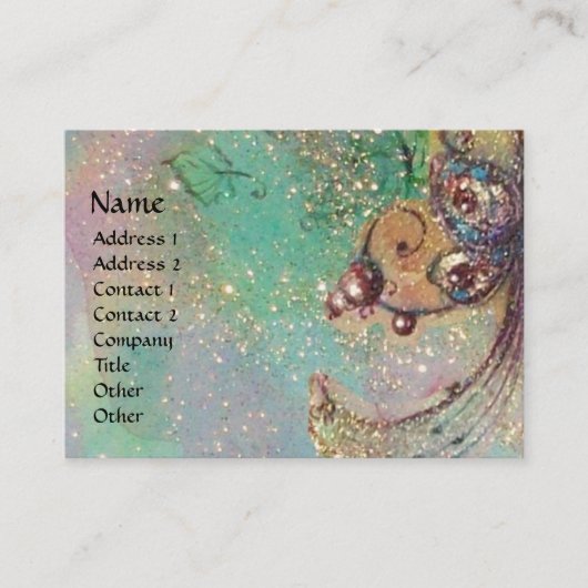 GARTEN DER VERLORENEN SCHATTEN / FAIRY UND SCHALTF VISITENKARTE (Vorderseite)