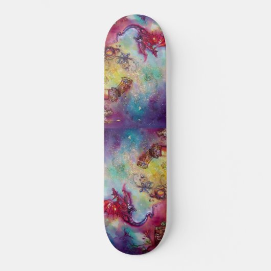 GARTEN DER VERLORENEN SCHATTEN / FLYING RED DRAGON SKATEBOARD (Vorderseite)