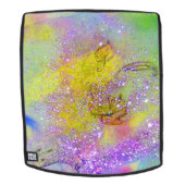 GARTEN DER VERLORENEN SCHATTEN - Lila Gelb grün Rucksack (Abnehmbare Front)