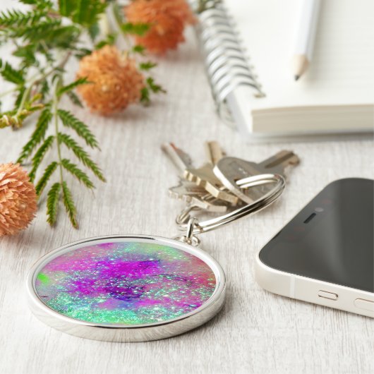 GARTEN DER VERLORENEN SCHATTEN - lila violette Far Schlüsselanhänger (Seite)