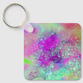 GARTEN DER VERLORENEN SCHATTEN - lila violetter Ro Schlüsselanhänger (Vorderseite)