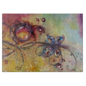 GARTEN DER VERLORENEN SCHATTEN - MAGIC BUTTERFLY-P SCHNEIDEBRETT (Vorderseite)