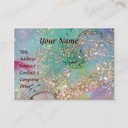 GARTEN DER VERLORENEN SCHATTEN - MAGIC BUTTERFLY-P VISITENKARTE (Vorderseite)