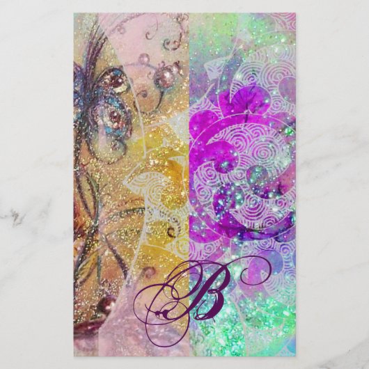 GARTEN DER VERLORENEN SCHATTEN /MAGIC BUTTERFLY-PF BRIEFPAPIER (Vorderseite)