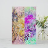 GARTEN DER VERLORENEN SCHATTEN /MAGIC BUTTERFLY-PF BRIEFPAPIER (Stehend Vorderseite)