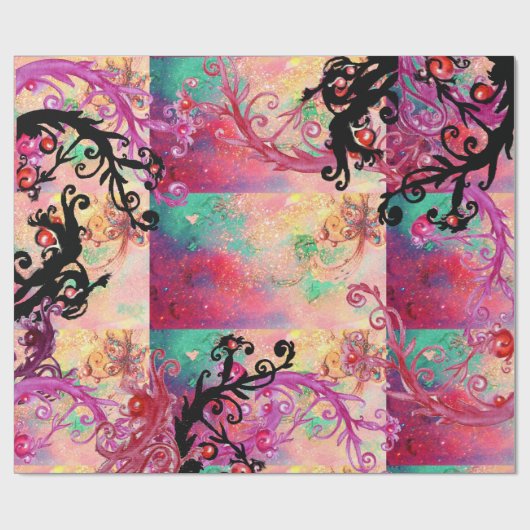 GARTEN DER VERLORENEN SCHATTEN,MAGISCHE BERRIEN IN GESCHENKPAPIER (Flach)