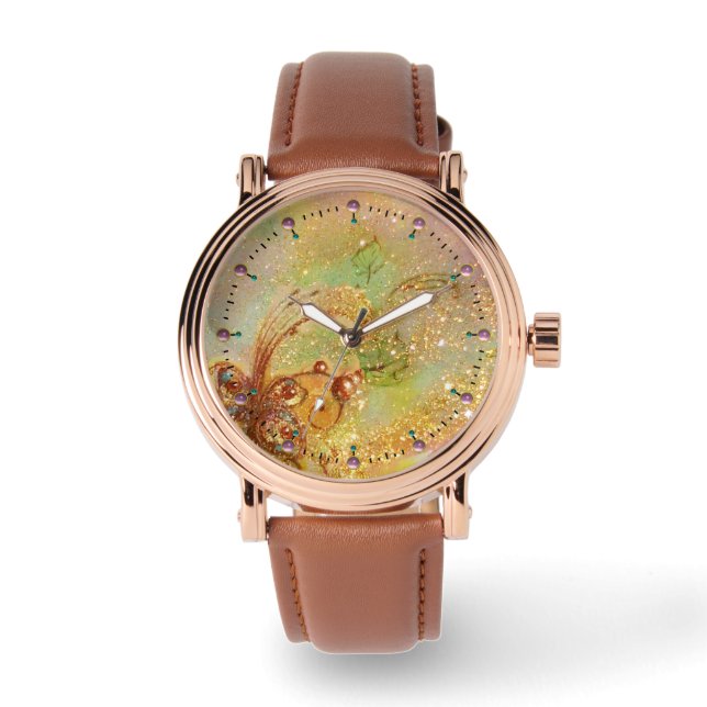 GARTEN DER VERLORENEN SCHATTEN,MAGISCHE SCHALTFLY- ARMBANDUHR (Vorderseite)