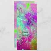 GARTEN DER VERLORENEN SCHATTEN,MAGISCHE SCHALTFLY- EINLADUNG (Vorne/Hinten)