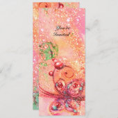 GARTEN DER VERLORENEN SCHATTEN,MAGISCHE SCHALTFLY- EINLADUNG (Vorne/Hinten)