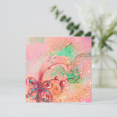 GARTEN DER VERLORENEN SCHATTEN,MAGISCHE SCHALTFLY- EINLADUNG (Stehend Vorderseite)