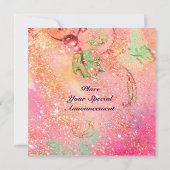 GARTEN DER VERLORENEN SCHATTEN,MAGISCHE SCHALTFLY- EINLADUNG (Rückseite)