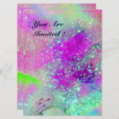 GARTEN DER VERLORENEN SCHATTEN,MAGISCHE SCHALTFLY- EINLADUNG (Vorne/Hinten)