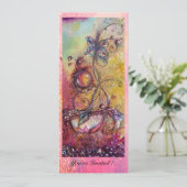 GARTEN DER VERLORENEN SCHATTEN,MAGISCHE SCHALTFLY- EINLADUNG (Stehend Vorderseite)