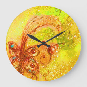 GARTEN DER VERLORENEN SCHATTEN,MAGISCHE SCHALTFLY- GROßE WANDUHR