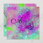 GARTEN DER VERLORENEN SCHATTEN - Monogramm, lila b Ankündigung (Vorne/Hinten)