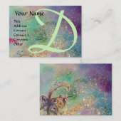 GARTEN DER VERLORENEN SCHATTEN - MONOGRAMM VISITENKARTE (Vorne/Hinten)